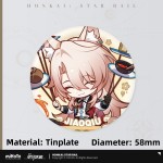 miHoYo HSR Lunar New Year Series Lovely Tinplate Badge Acrylic Standee Collectible Accessories